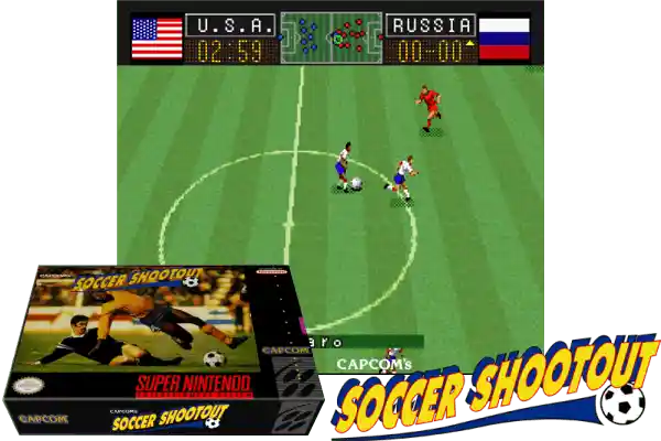 capcom's soccer shootout